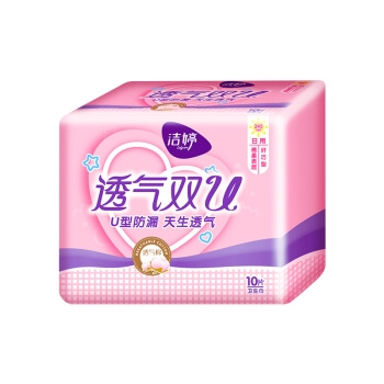 Ladycare 洁婷 透气双U 日用卫生巾组合装 240mm 40片 *5件 +凑单品 图2