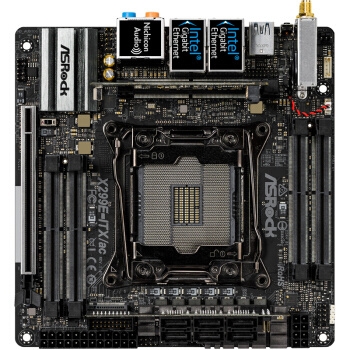 ASRock 华擎 X299E-ITX/ac 主板 图1