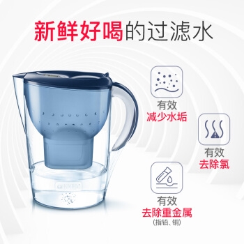 京东PLUS会员、手慢无： BRITA 碧然德 Marella 金典系列 3.5L 滤水壶 一壶6芯 图2