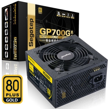 11日0点： Segotep 鑫谷 GP700G 黑金版 非模组电源（600W、80PLUS金牌） 图2