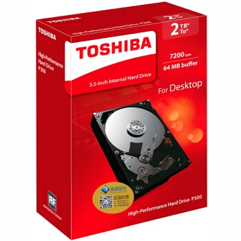 11日0点： TOSHIBA 东芝 P300系列 64MB 7200RPM 机械硬盘 2TB 图2
