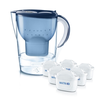 京东PLUS会员、手慢无： BRITA 碧然德 Marella 金典系列 3.5L 滤水壶 一壶6芯 图1
