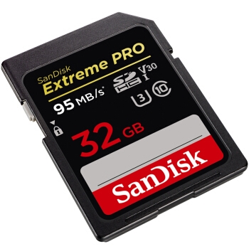 SanDisk 闪迪 Extreme PRO 至尊超极速 32GB SDHC 存储卡 图2
