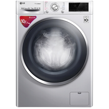 京东PLUS会员： LG WD-C51QHD45 10KG 洗烘一体机 图1