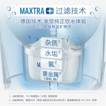 京东PLUS会员、手慢无： BRITA 碧然德 Marella 金典系列 3.5L 滤水壶 一壶6芯 图3