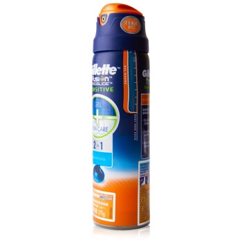 Gillette 吉列 锋隐致顺 剃须啫喱 海洋清新型 170g 图3