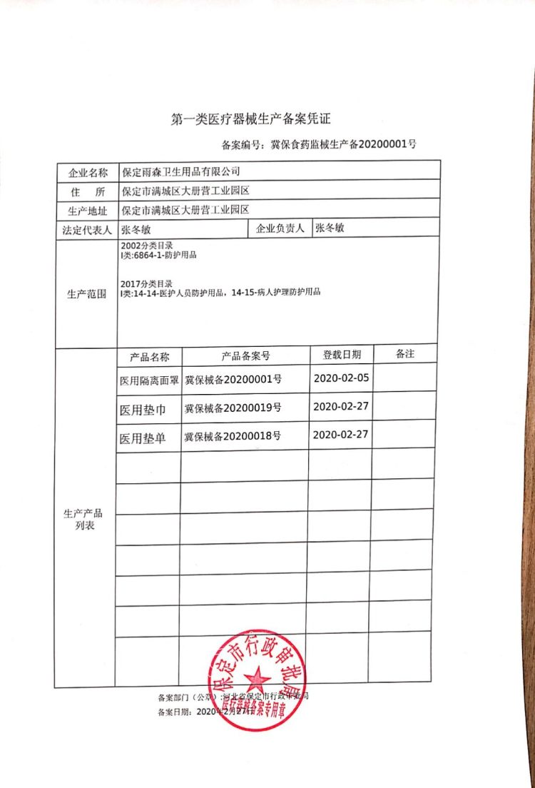 雨森 一次性医用口罩 30只 图1