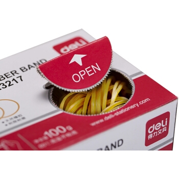 凑单品： deli 得力 3217 弹力橡皮筋 100g 图4