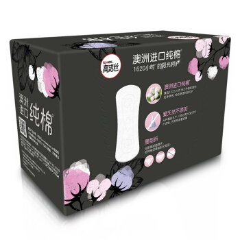 kotex 高洁丝 尊享系列 丝薄棉柔卫生护垫 150mm 42片 *6件 图4