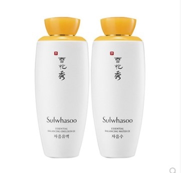 Sulwhasoo 雪花秀 滋盈肌本护肤礼盒（水125ml+乳125ml+5件套)+赠 润燥精华15ml*4+面霜ml*2 图2