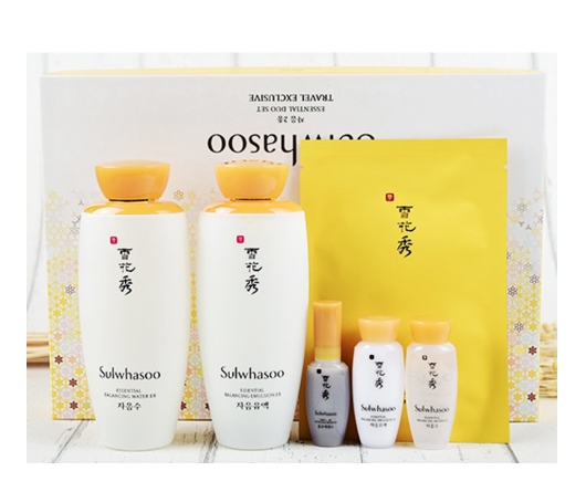 Sulwhasoo 雪花秀 滋盈肌本护肤礼盒（水125ml+乳125ml+5件套)+赠 润燥精华15ml*4+面霜ml*2 图5