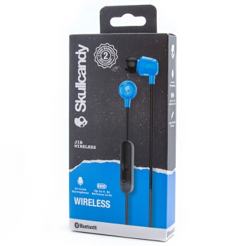 限地区： SKullcandy 骷髅头 JIB Wireless 入耳式运动蓝牙耳机 蓝色 图5