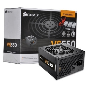 15日16点： CORSAIR 海盗船 VS550 550W电源 图1