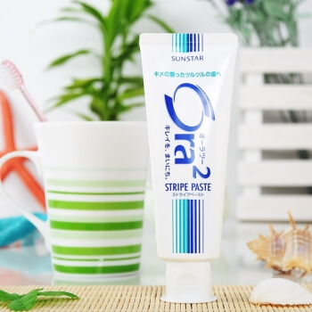 Ora2 皓乐齿 亮白净色牙膏 清新薄荷味 140g/支 *14件 图2