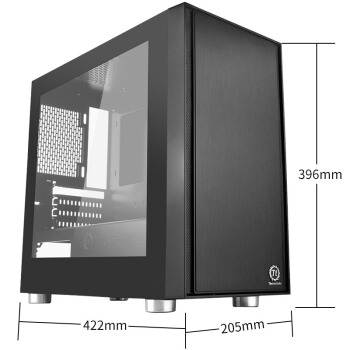 15日0点： Thermaltake 曜越 启航者F1 MATX机箱 黑色 图3