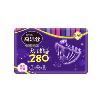 kotex 高洁丝 卫生巾组合 98片（ 240mm*70p+280mm*16p+420mm*12p） *3件 图3