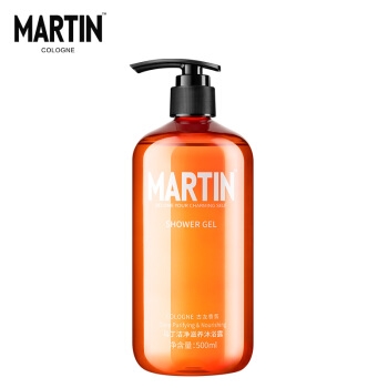 Martin 马丁 古龙香氛 洁净滋养沐浴露 500ml *5件 图2