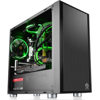 15日0点： Thermaltake 曜越 启航者F1 MATX机箱 黑色 图2