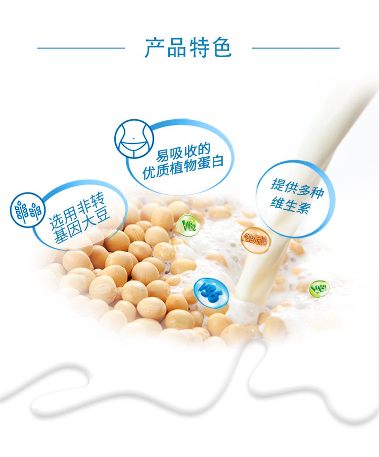 维他奶 多口味豆奶250ml*24盒 图2