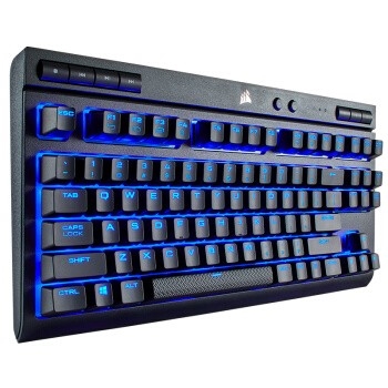 CORSAIR 美商海盗船 K63 Wireless 87键双模机械键盘 LED背光 图1