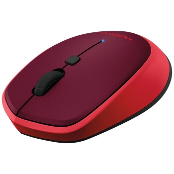 18日0点、618预告： Logitech 罗技 M336 无线蓝牙鼠标 红色 图5