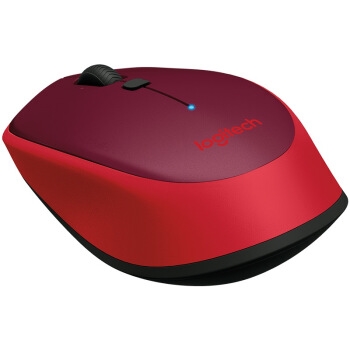 18日0点、618预告： Logitech 罗技 M336 无线蓝牙鼠标 红色 图2