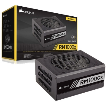 18日0点、618预告： CORSAIR 海盗船 1000W RMx 电源（80PLUS金牌、全模组） 图1