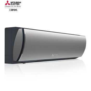 MITSUBISHI ELECTRIC 三菱电机 WGJ MSZ-WGJ18VA 壁挂式变频空调 (铝合金色、2匹) 图1