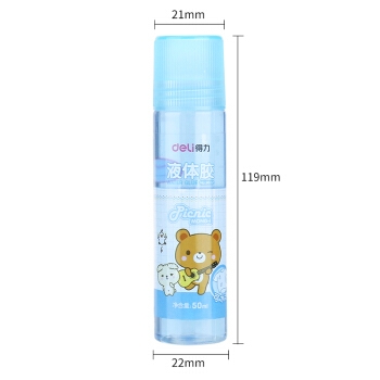 凑单品： deli 得力 9622 彩色液体胶 50ml 1支 图3