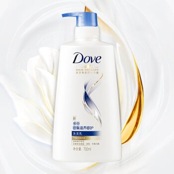 Dove 多芬 密集滋养修护洗发乳 700ml *2件 图1