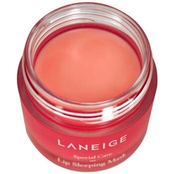LANEIGE 兰芝 夜间保湿修护唇膜 甜莓味 20g （赠3g*6+隔离10nl） *3件 图3