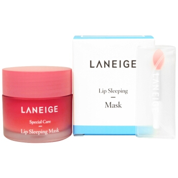 LANEIGE 兰芝 夜间保湿修护唇膜 甜莓味 20g （赠3g*6+隔离10nl） *3件 图2