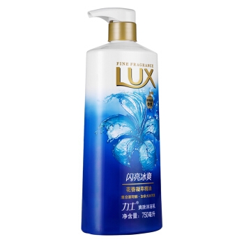 京东PLUS会员： LUX 力士 闪亮冰爽沐浴乳 750ml 图4