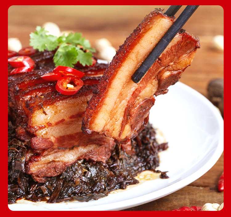 王府邦瑞 梅菜扣肉 500g*2碗 加热即食 图11