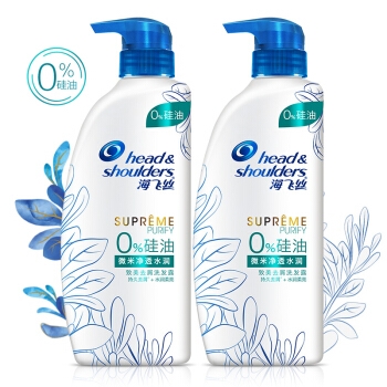 Head & Shoulders 海飞丝 致美去屑洗发露 450ml *2瓶 图1