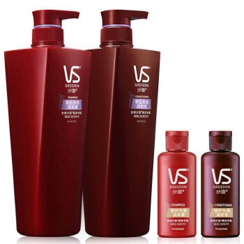 VS 沙宣 垂坠质感洗护套装（洗500ml+护500ml+旅行装50ml*2+赠舒肤佳沐浴露200ml） 图2