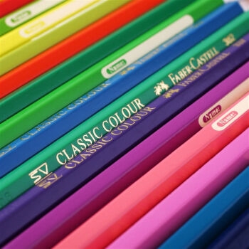 Faber-castell 辉柏嘉 油性彩铅笔笔帘套装 60色 图3
