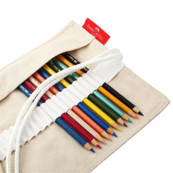 Faber-castell 辉柏嘉 油性彩铅笔笔帘套装 60色 图5