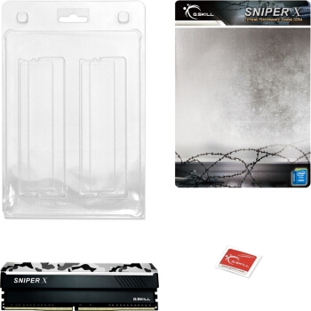 G.SKILL 芝奇 Sniper X 狙击者 DDR4 3200MHz 台式机内存 8GB 图5