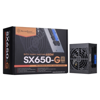 SILVER STONE 银欣 SX650-G 额定650W 全模组SFX电源 80PLUS金牌 图1