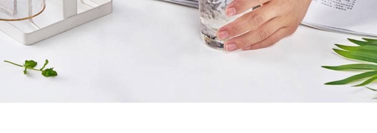 云纹山居 锤纹金边玻璃杯 6只装 图7