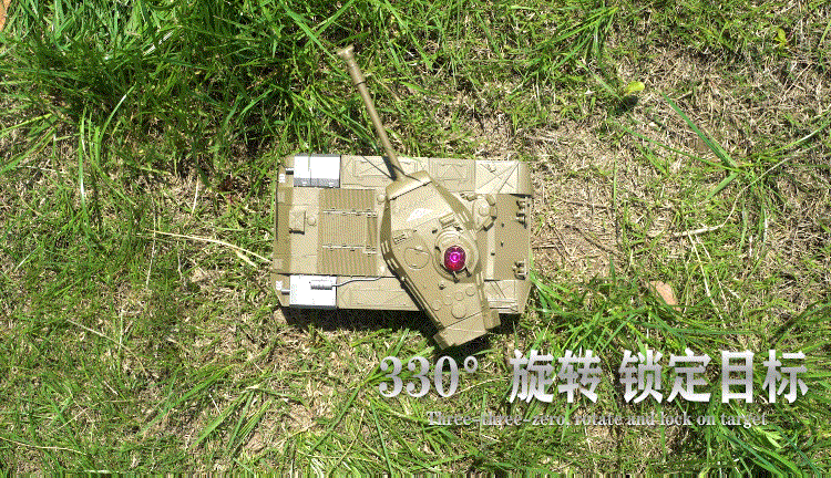 美致 遥控坦克履带式仿真模型 1:30 沙漠之狐塔克 图5