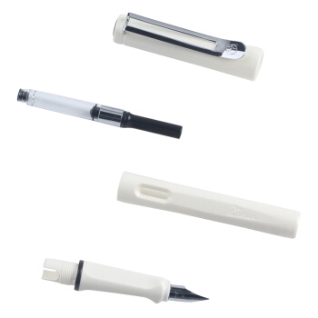Pimio 毕加索 619 钢笔 0.5mm 白色 *5件 图3
