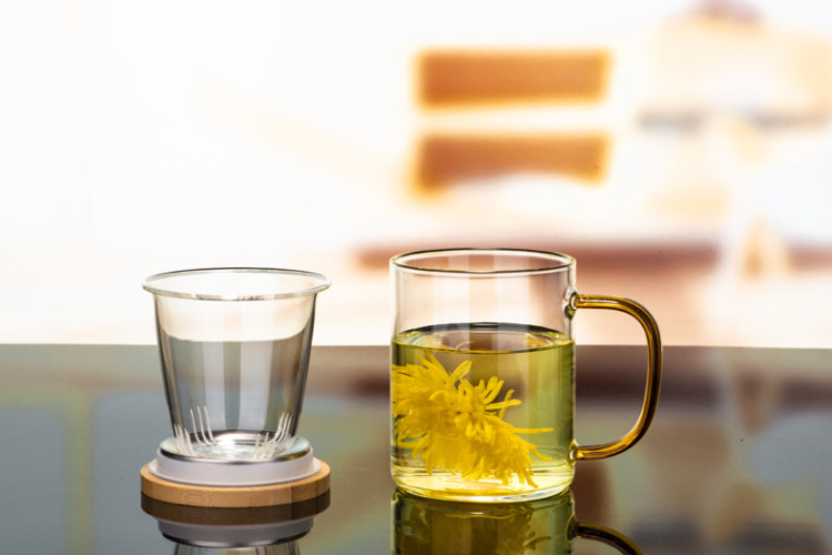 天猫 杯元素 耐热玻璃茶杯 400ml 图2