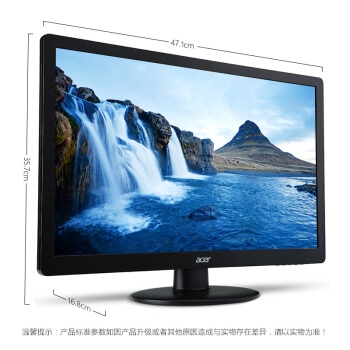 限地区： Acer 宏碁 S200HQL Hb 19.5英寸液晶显示器 (1600x900) 图4