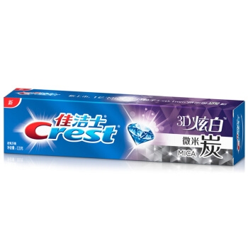 Crest 佳洁士 3D炫白 微米炭 牙膏 120g *2件 图5