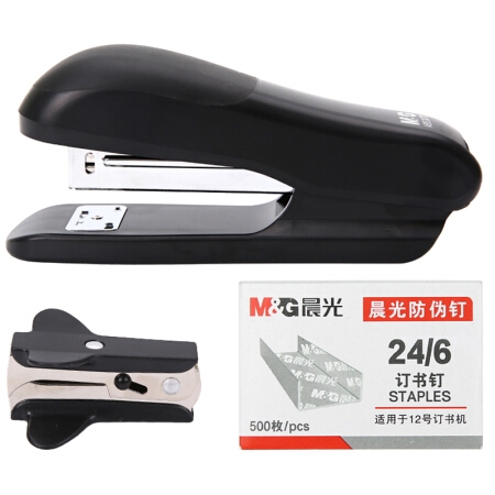 M&G 晨光 ABS92720 订书机套装 3件套A款 *6件 图1