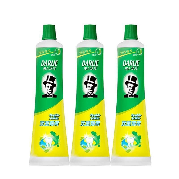 DARLIE 黑人 双重薄荷牙膏 225g*3支 *3件 图1