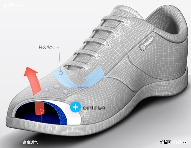 清仓 超轻户外鞋第一品牌 达赫斯坦 GTX防水+Vibram黄金大底 女户外徒步鞋 图5