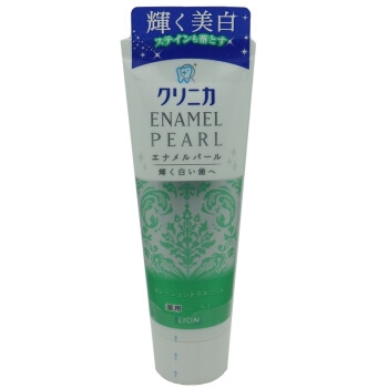 LION 狮王 齿力佳 酵素美白牙膏 百花薄荷 *4件 图6